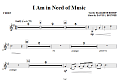 I Am In Need Of Music - F Horn