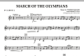 March Of The Olympians - Bb Clarinet 2