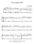 Sweet, Sweet Spirit (arr. Glenda Austin)