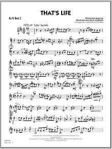 That's Life - Alto Sax 2 