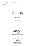 Serenity - Conductor Score (Full Score)