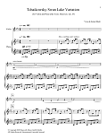 Tchaikowsky Swan Lake Variation