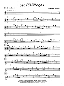 Seaside Images - Eb Alto Saxophone 
