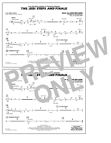 The Jedi Steps and Finale (from Star Wars: The Force Awakens) - Aux Percussion 