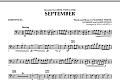 September (arr. Paul Murtha) - Baritone B.C.