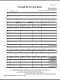 Through The Precious Blood - Full Score