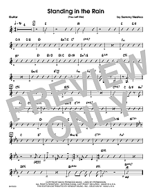 Standing In The Rain (You Left Me) - Guitar 