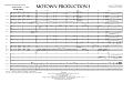 Motown Production 1(arr. Tom Wallace) - Full Score