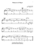 Menuet In G Major, BWV App. 114