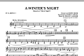 A Winter's Night (Based On "Silent Night") - Bb Clarinet 3