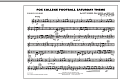 Fox College Football Saturday Theme - Bb Horn/Flugelhorn