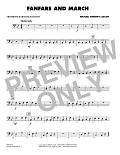 Fanfare And March - Trombone/Baritone B.C./Bassoon