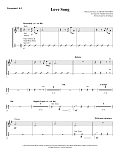 Love Song - Percussion 1 & 2