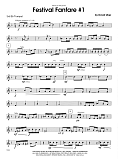 Festival Fanfare #1 - 3rd Bb Trumpet
