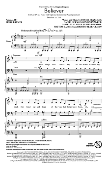 Believer (arr. Mark Brymer) 