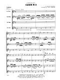 Canon In D - Full Score