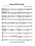 Hanukkah Favorites - Violin 3 (Viola Treble Clef)