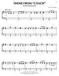 Theme From "Coach"