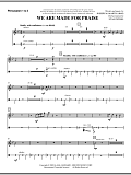 We Are Made For Praise - Percussion 1 & 2