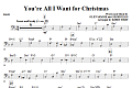 You're All I Want for Christmas - Bass