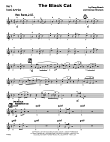 The Black Cat - 2nd Eb Alto Saxophone 