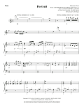 Portrait (Large Ensemble) (arr. Joseph M. Martin) - Piano