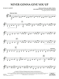 Never Gonna Give You Up (arr. Matt Conaway) - Bb Bass Clarinet