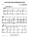 I Can't Give You Anything But Love (Key: B-flat) - Piano