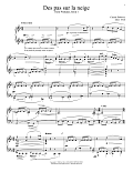 Des Pas Sur La Neige (Footprints In The Snow)