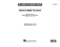 Love Is Here to Stay - Conductor Score (Full Score)