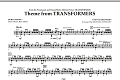 Theme From Transformers - Percussion 1