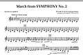 March from Symphony No. 2 - Bb Bass Clarinet