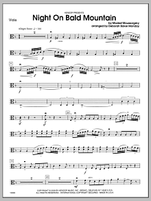 Night On Bald Mountain - Viola 
