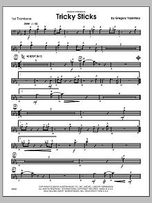 Tricky Sticks - Trombone 1 