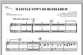 O Little Town Of Bethlehem (from Carols For Choir And Congregation) - Piano