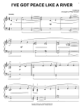 I've Got Peace Like A River [Jazz version] (arr. Phillip Keveren)
