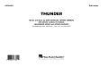 Thunder - Conductor Score (Full Score)