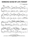 Someone Saved My Life Tonight [Jazz version] (arr. Brent Edstrom)