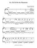 Go Tell It On The Mountain (arr. Jennifer Linn)