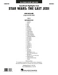 Soundtrack Highlights from Star Wars: The Last Jedi - Conductor Score (Full Score)