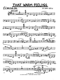 That Warm Feeling - Eb Baritone Saxophone