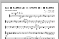 Let It Snow! Let It Snow! Let It Snow! - Eb Baritone Saxophone