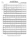 Telemann Allegro (arr. Steven Frackenpohl) - Full Score