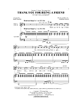 Thank You For Being A Friend (Theme from The Golden Girls) (arr. Greg Gilpin)