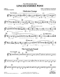 Two Movements from Lincolnshire Posy (arr. Michael Sweeney) - Pt.5 - Eb Baritone Saxophone