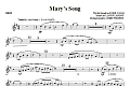Mary's Song - Oboe