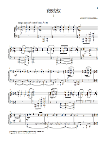 Sonata No. 1, Op. 22 