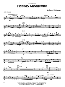 Piccolo Americana - Flute/Piccolo 