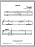 Offering - Percussion 1 & 2