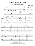 I Only Want To Say (Gethsemane)